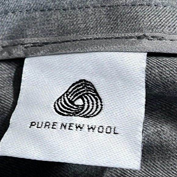 Max Mara Edison Trousers Virgin Wool Unhemmed - NEW but stained - Size 2 (US) - Picture 6 of 12